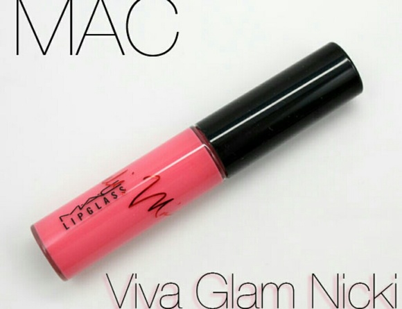 mac viva glam lipglass nicki